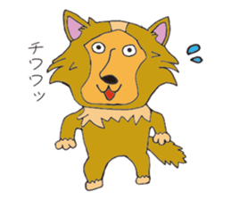 Big nose men sticker #9246137