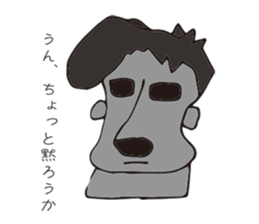 Big nose men sticker #9246150