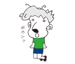 Big nose men sticker #9246153