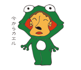 Big nose men sticker #9246155