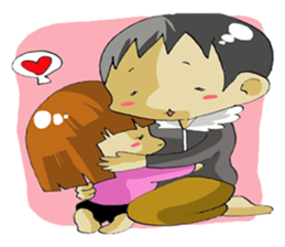 ta-chan&tomochan3 sticker #9246356