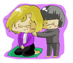 ta-chan&tomochan3 sticker #9246358