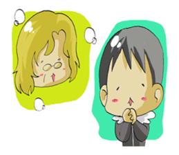 ta-chan&tomochan3 sticker #9246366