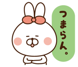 Mr. rabbit who can be used, 2. sticker #9246581