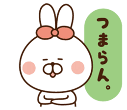 Mr. rabbit who can be used, 2. sticker #9246581