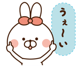 Mr. rabbit who can be used, 2. sticker #9246582
