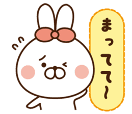 Mr. rabbit who can be used, 2. sticker #9246585