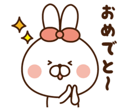 Mr. rabbit who can be used, 2. sticker #9246598