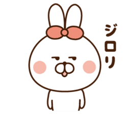 Mr. rabbit who can be used, 2. sticker #9246599
