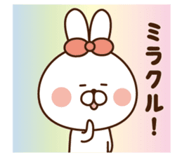 Mr. rabbit who can be used, 2. sticker #9246600