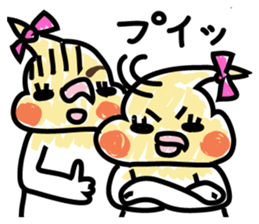 Too thick Cockateel sticker #9247134