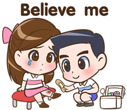 We love badminton. sticker #9247691