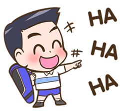 We love badminton. sticker #9247710