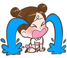 We love badminton. sticker #9247716