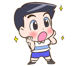 We love badminton. sticker #9247718