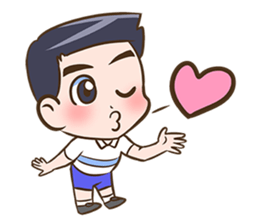 We love badminton. sticker #9247723