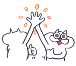 Nyanto! onyan stamp No.1!! sticker #9248101