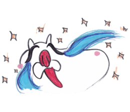 Nyanto! onyan stamp No.1!! sticker #9248112