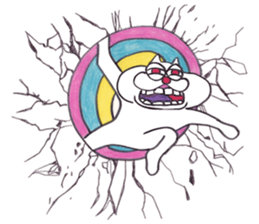 Nyanto! onyan stamp No.1!! sticker #9248121