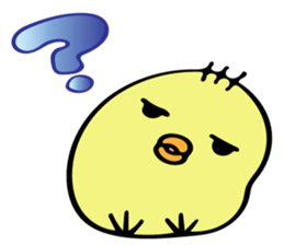 Chick Ojipiyo 2 sticker #9248491
