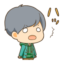 Younger boys sticker #9248572