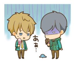 Younger boys sticker #9248591