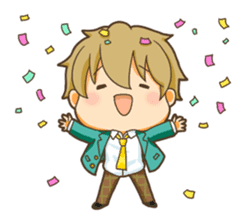 Younger boys sticker #9248598