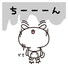 Mr. cheeky rabbit sticker #9248655