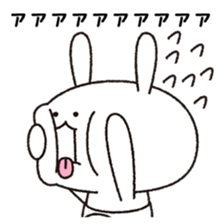 Mr. cheeky rabbit sticker #9248664