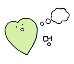 Heartful HEART-san with friends 3 sticker #9248696