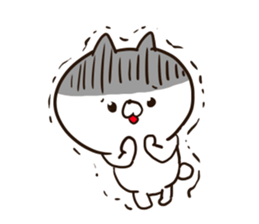 The smile of cat 2 sticker #9249271