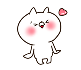 The smile of cat 2 sticker #9249273