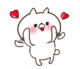 The smile of cat 2 sticker #9249279