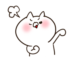 The smile of cat 2 sticker #9249280