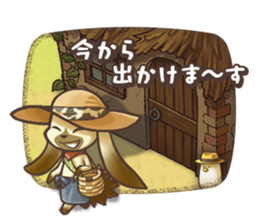 Rakuen Seikatsu Hitsujimura Sticker 2 sticker #9249414