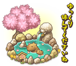 Rakuen Seikatsu Hitsujimura Sticker 2 sticker #9249429