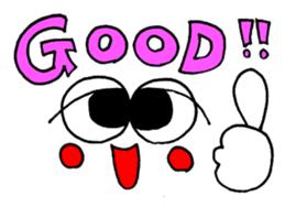 Face and message sticker sticker #9249710