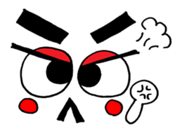 Face and message sticker sticker #9249721