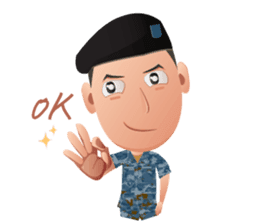 Thai Air Force Soldier sticker #9249861