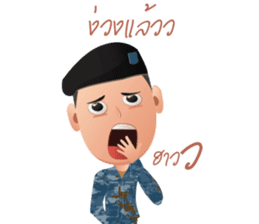 Thai Air Force Soldier sticker #9249882
