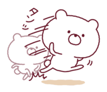 Freedom bear ! sticker #9250288