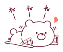 Freedom bear ! sticker #9250294