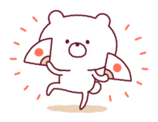 Freedom bear ! sticker #9250305