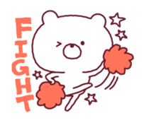 Freedom bear ! sticker #9250309