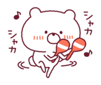 Freedom bear ! sticker #9250311