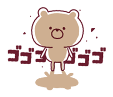 Freedom bear ! sticker #9250313