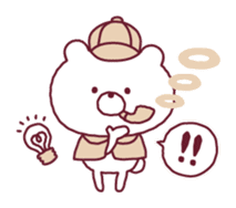 Freedom bear ! sticker #9250318