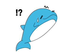 Dolphin Koo-chan<everyday conversation2> sticker #9250369