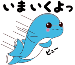 Dolphin Koo-chan<everyday conversation2> sticker #9250376