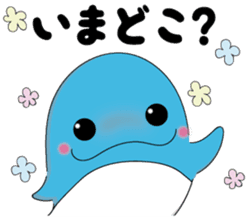 Dolphin Koo-chan<everyday conversation2> sticker #9250377